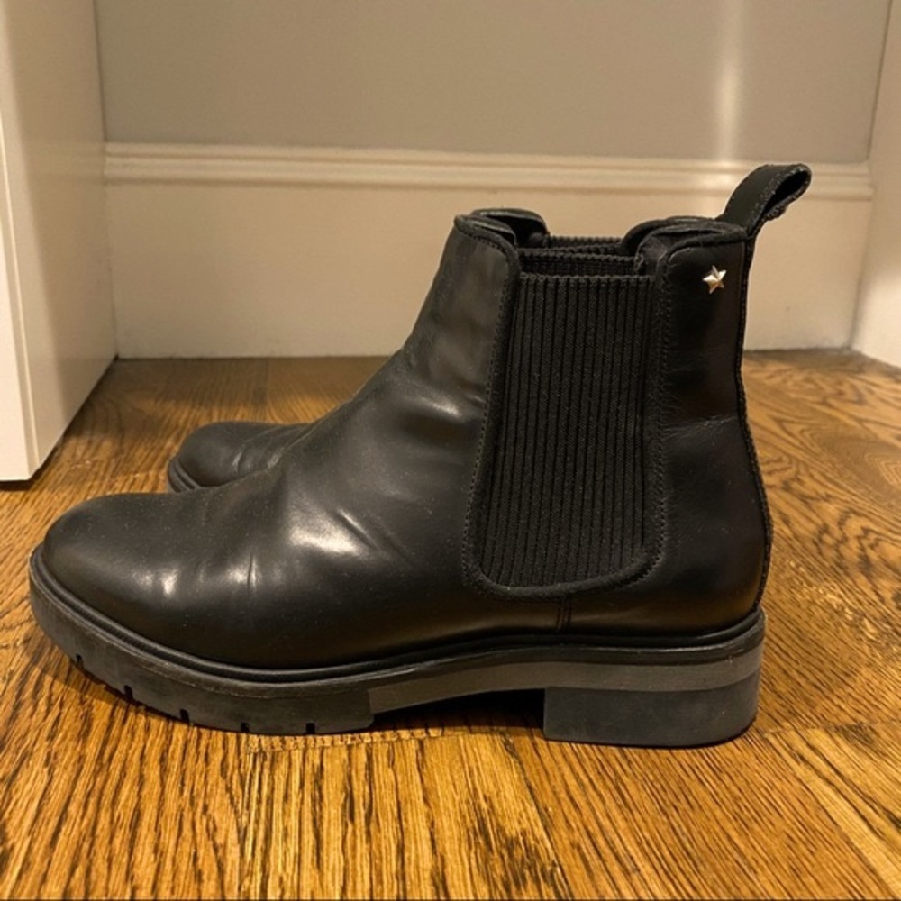 Tommy Hilfiger ankle boots black leather